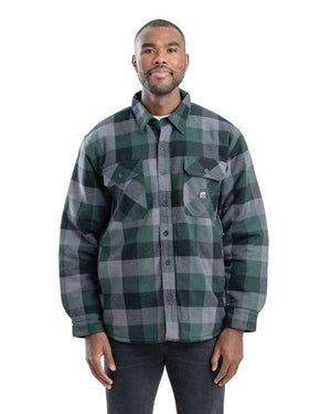 Berne Apparel SH69T Men's Tall Timber Flannel Shirt Jacket - 
