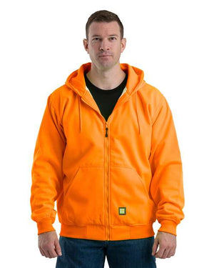 Berne Apparel HVF101 Men's Heritage Thermal-Lined Full-Zip Hooded Sweatshirt - 