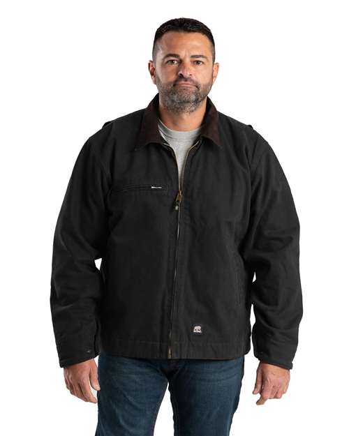 Berne Apparel J374 Men's Highland Washed Gasoline Jacket