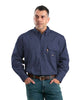 Berne Apparel FRSH10T Men's Tall Flame-Resistant Button Down Work Shirt