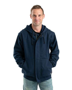 Berne Apparel FRSZ19 Men's Flame Resistant Full-Zip Hooded Sweatshirt - 