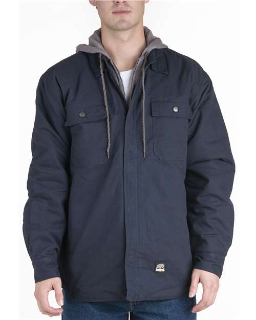 Berne Apparel SH68 Men's Throttle Hooded Shirt Jacket