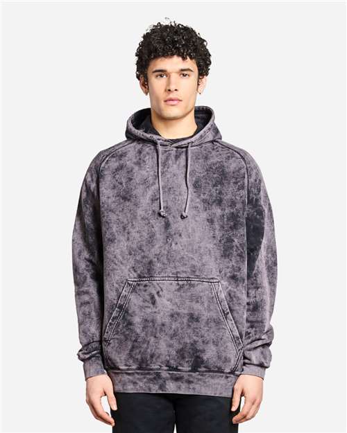 Lane Seven LST004 Unisex Vintage Raglan Hooded Sweatshirt