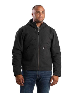 Berne Apparel HJ65T Men's Tall Heritage Duck Hooded Jacket - 