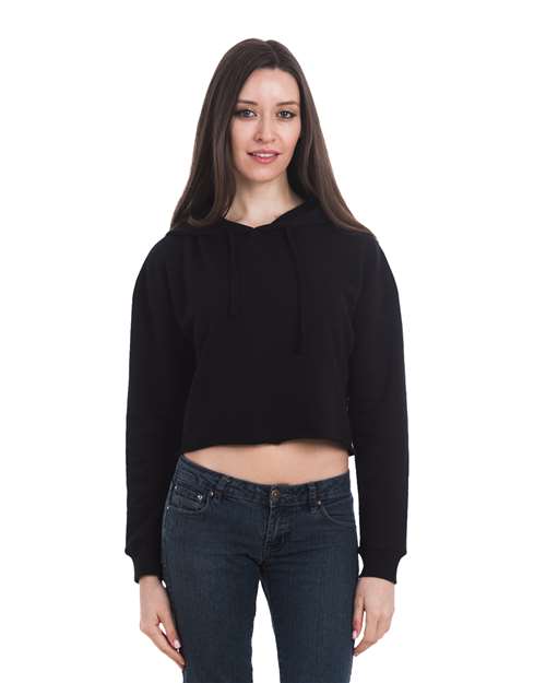 Lane Seven LS12000 Women's Cropped Fleece Hooded Sweatshirt