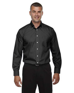Devon & Jones D620T Men's Tall Crown Collection® Broadcloth Woven Dress Shirt - 
