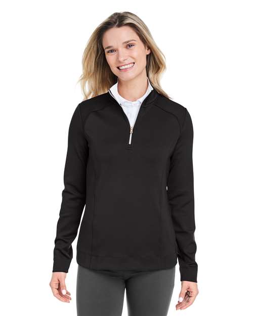 Fairway & Greene F12250 Women's Wells Tech Quarter-Zip Pullover