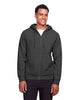 Team 365 TT95 Unisex Zone HydroSport™ Heavyweight Full-Zip Hooded Sweatshirt