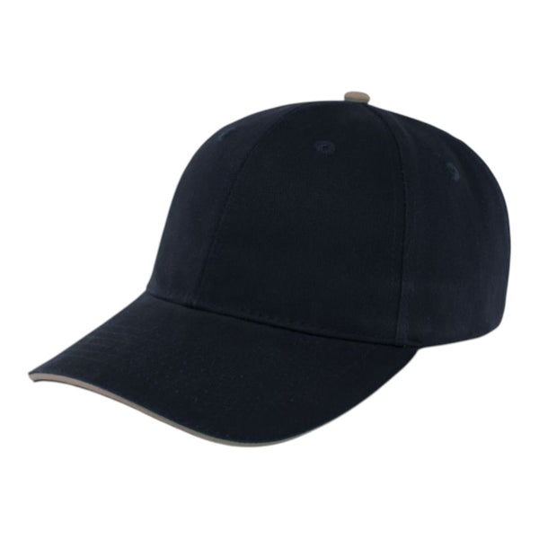 Pacific Headwear 121C Brushed Twill Cap With Sandwich Bill