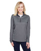 Team 365 TT31HW Women's Zone Sonic Heather Performance Quarter-Zip Pullover