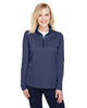 Team 365 TT31HW Women's Zone Sonic Heather Performance Quarter-Zip Pullover