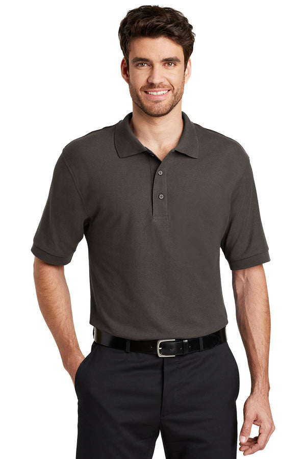 Port Authority K500 Silk Touch Polo - Bark