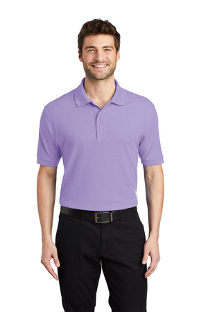 Port Authority K500 Silk Touch Polo - Bright Lavender -