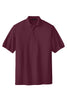 Port Authority K500 Silk Touch Polo - Burgundy