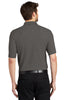 Port Authority K500 Silk Touch Polo - Charcoal Heather Grey