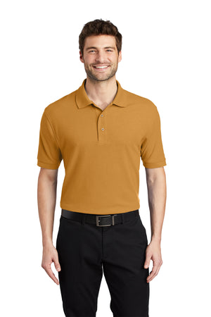 Port Authority K500 Silk Touch Polo - Gold - 