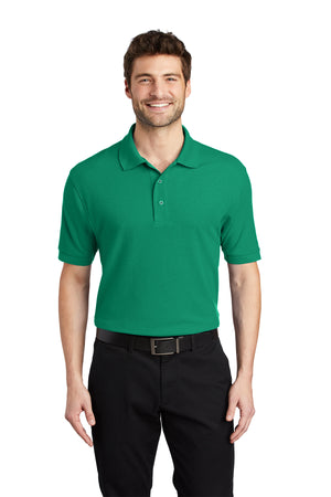 Port Authority K500 Silk Touch Polo - Kelly Green - 