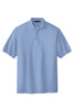 Port Authority K500 Silk Touch Polo - Light Blue