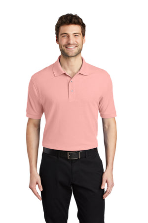 Port Authority K500 Silk Touch Polo - Light Pink -