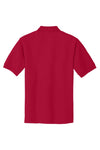 Port Authority K500 Silk Touch Polo - Red