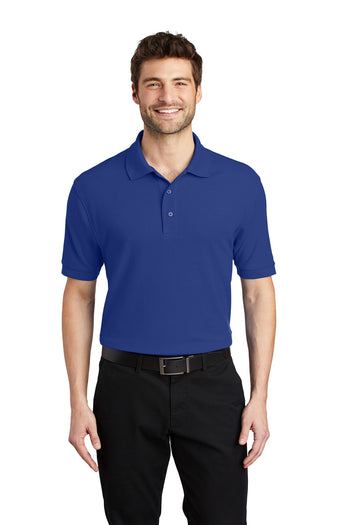 Port Authority K500 Silk Touch Polo - Royal