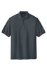 Port Authority K500 Silk Touch Polo - Steel Grey
