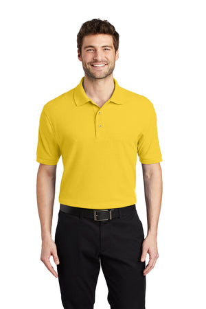 Port Authority K500 Silk Touch Polo - Sunflower Yellow - 