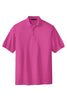 Port Authority K500 Silk Touch Polo - Tropical Pink