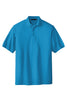 Port Authority K500 Silk Touch Polo - Turquoise