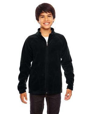 Team 365 TT90Y Youth Campus Microfleece Jacket - 