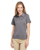 Team 365 TT51HW Women's Zone Sonic Heather Performance Polo