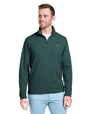 vineyard vines K002708 Men's Saltwater Quarter-Zip Pullover - 
