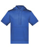 Augusta Sportswear 6871 Unisex Fleece Short Sleeve Hooded Pullover