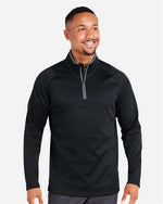 Puma Golf 631105 Men's Waffle Fleece Quarter-Zip Pullover