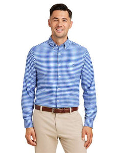 vineyard vines W012060 Men's On-The-Go Nylon Gingham Shirt - 