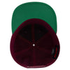 Otto Cap 125-978 - Otto Snap 6 Panel Mid Profile Snapback Hat
