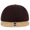 Otto Cap 125-978 - Otto Snap 6 Panel Mid Profile Snapback Hat