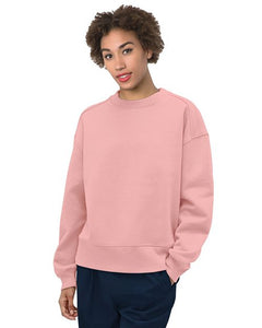 Bayside 7702 Women's USA-Made Fleece Crewneck Sweatshirt - 