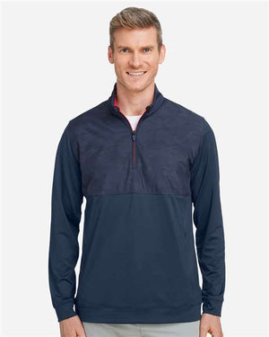 Puma Golf 537472 Men's Volition Camo Cover Quarter-Zip Pullover - 