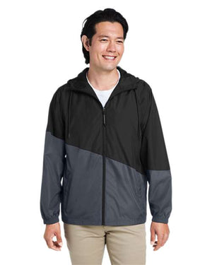 CORE365 CE710 Unisex Techno Lite Colorblock Windbreaker - 