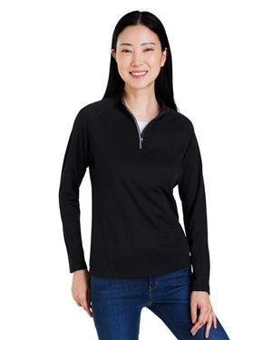 CORE365 CE418W Women's Origin Performance Pique Quarter-Zip Pullover - 