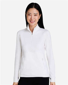 Puma Golf 535516 Women's Cloudspun Rockaway Quarter-Zip Pullover - 