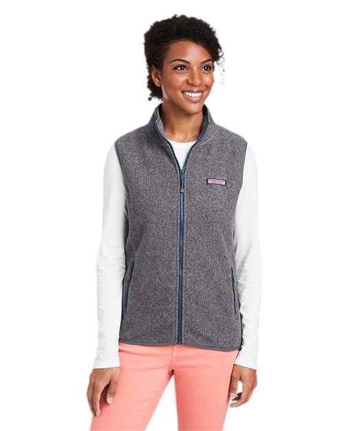 vineyard vines O001412 Women's Harbor Fleece Vest