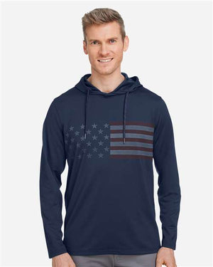 Puma Golf 537474 Men's Volition Patriotic Hooded Pullover - 