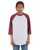 Shaka Wear SHRAG Unisex Raglan Three-Quarter Sleeve T-Shirt