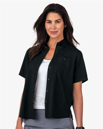 Paragon 704 Women's Hatteras Performance Short Sleeve Fishing Shirt