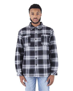 Shaka Wear SHPFJ Unisex Plaid Jacket - 
