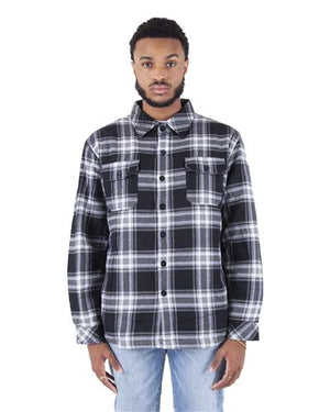 Shaka Wear SHPFJ Unisex Plaid Jacket - 