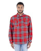 Shaka Wear SHPFJ Unisex Plaid Jacket