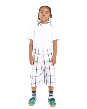 Shaka Wear SHKP Youth Plaid Shorts - 